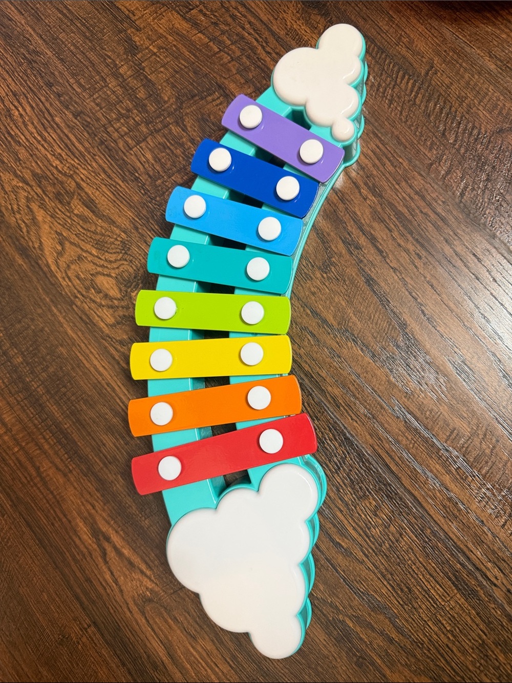 Melissa & Doug Rainbow Music and Stacking Toy Set - Colorful Kids Toys - Picture 3 of 4